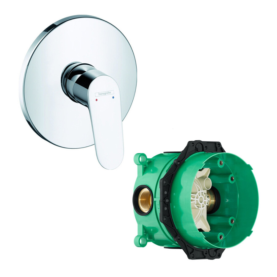 Hansgrohe 31965000S Set HG Focus смеситель для душа (31965000+01800180) Хром