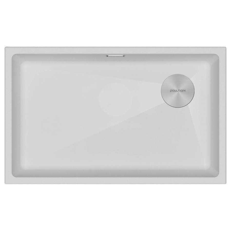 Кухонная мойка LUMI 74 UNI-SKEW LU74SK-WH