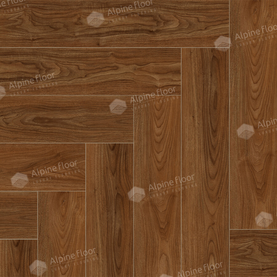 Alpine Floor Nut SPC ламинат Орех Нойер ECO 22-5AB 600 х 125 х 4.0 mm