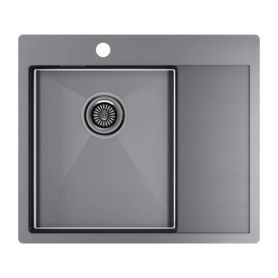 Кухонная мойка KRONER 59F PM225951-GML