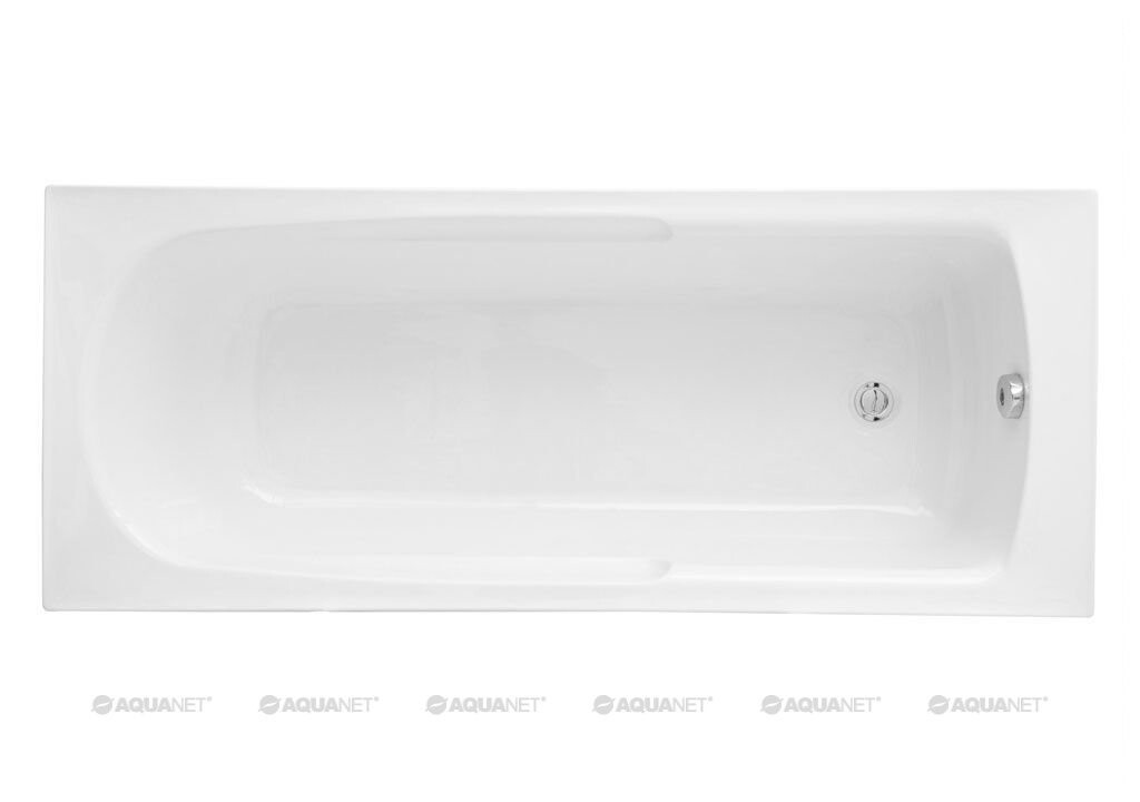 Aquanet Extra 170*70 ванна акриловая прямоугольная с каркасом 00205482