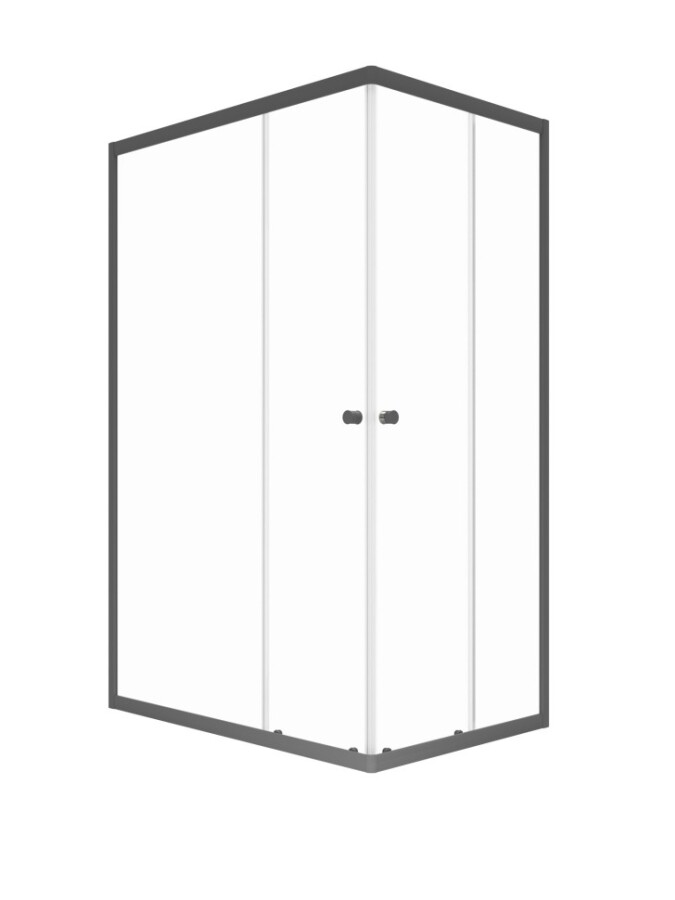 Triton Душевая Ширма Вента-Графит 120х80 Щ0000079312