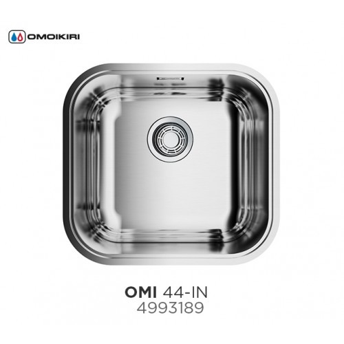 Omoikiri Omi 49-U-IN 4993066 кухонная мойка нержавеющая сталь 49.5х44.5 см