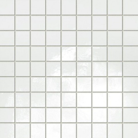 Tubadzin Majolika Mosaic 30x30 мозаика настенная белая