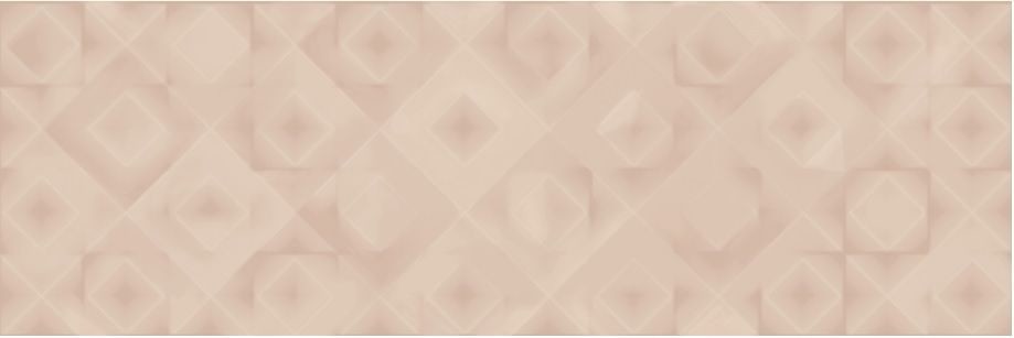 Уралкерамика Ariana 20х60 см плитка настенная рельефная светло-коричневая