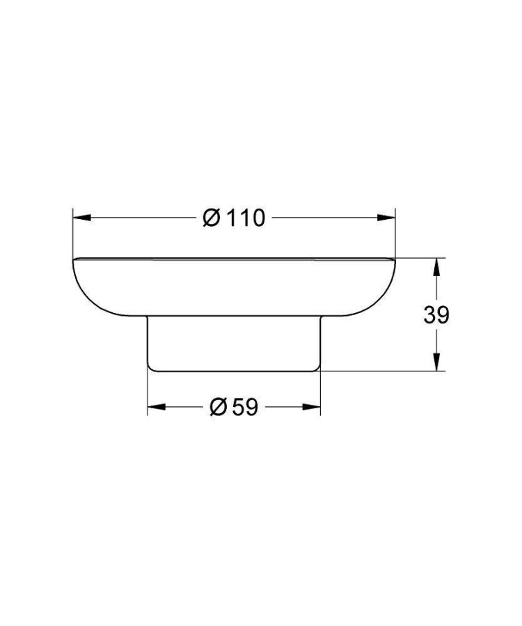 Grohe Essentials 40368001 мыльница