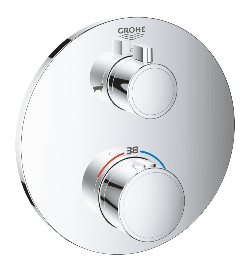 Grohe Grohtherm 24077000 смеситель для ванны хром