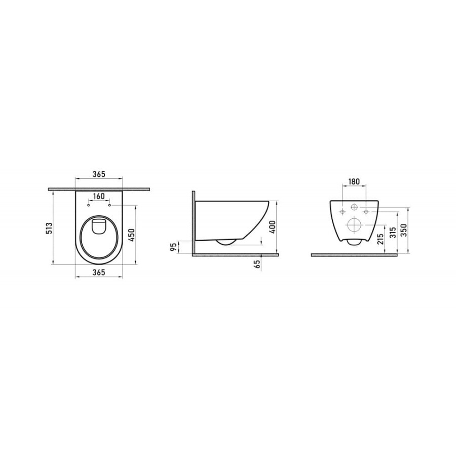 Berges Wasserhaus Puma Rimless 082131 унитаз подвесной