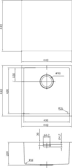 Iddis Edifice EDI44B0i77 Мойка кухонная