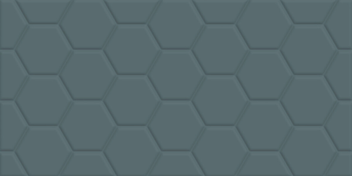New Trend Эдельвейс Гексагон синий / Edelweiss Hexagon Blue Керамическая плитка настенная 300 x 600 x 9 WT36EDW23
