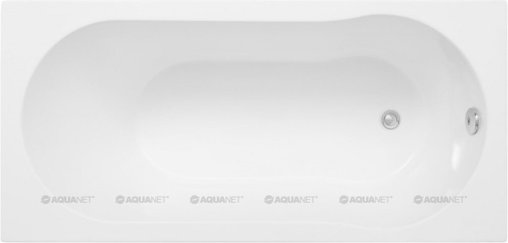 Aquanet Light 150*70 ванна акриловая прямоугольная