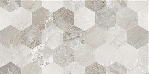 Плитка настенная Eurotile Istambul Grey Decor 30x60
