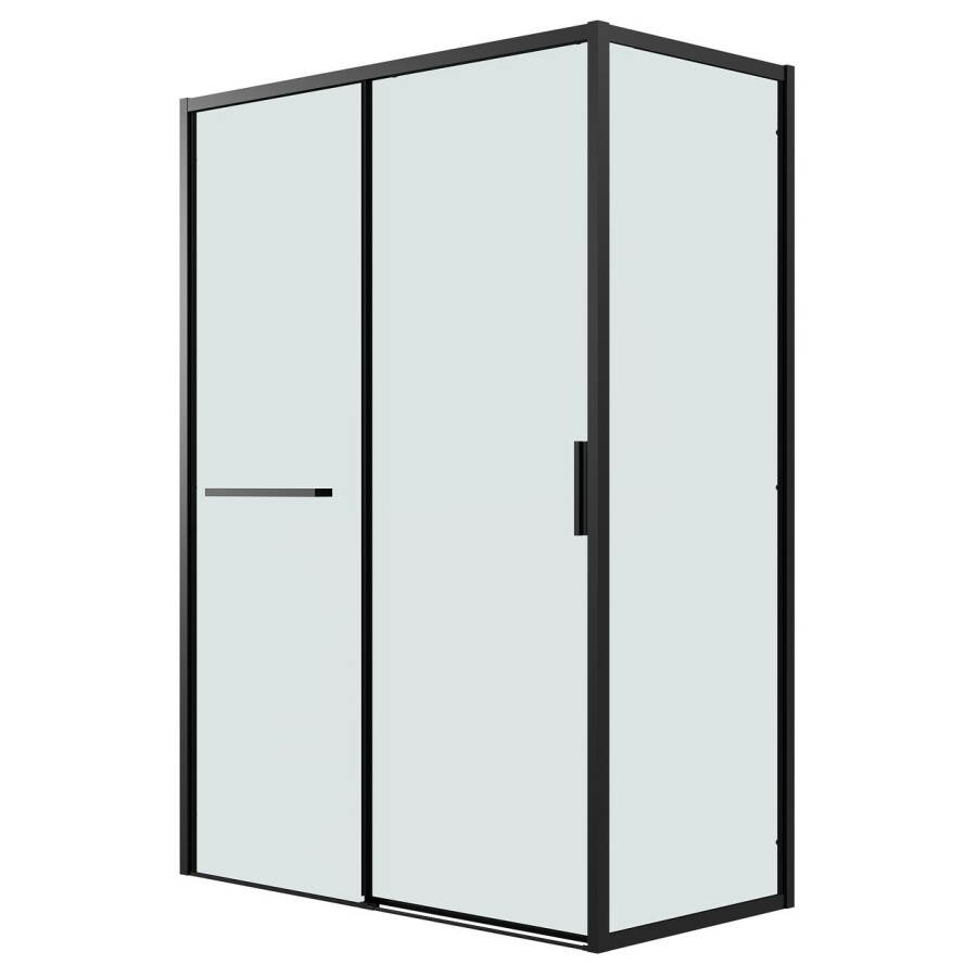 Душевое ограждение Grossman Style 100.K33.05.100.21.00-200.K33.05.100.21.00 (100х100х195) раздвижная,черный матовый,стекло прозрачное,2 места 120.K33.05.1010.21.00