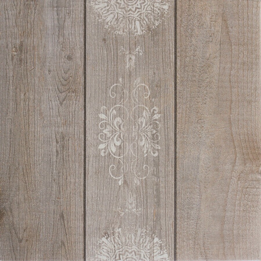 Плитка керамическая Евро-Керамика 3 SW 0054 Шервуд Бежево-Серый 40x40