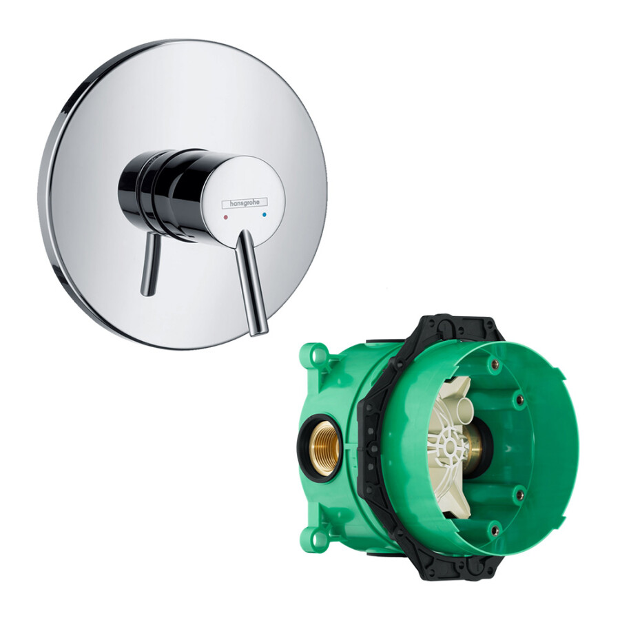 Hansgrohe 32675000S Set HG Talis S смеситель для душа (32675000+01800180) Хром