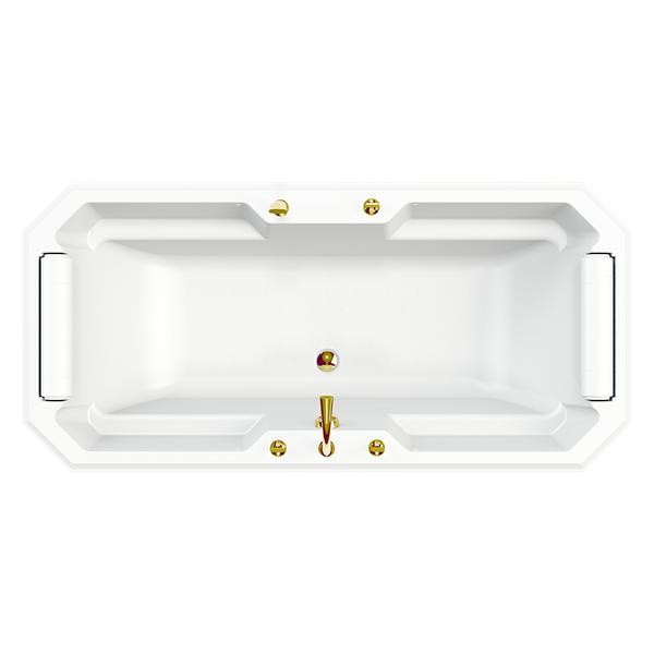 Fra Grande Фернандо Gold 190*90 ванна акриловая прямоугольная
