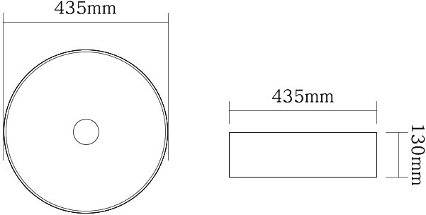 SantiLine SL-7002 раковина накладная золото 43 см