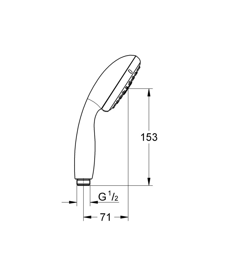 Grohe Tempesta New 28419002 ручной душ