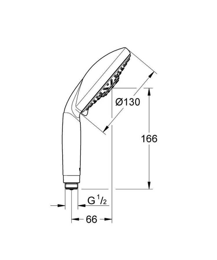 Grohe Rainshower Classic 28764000 ручной душ