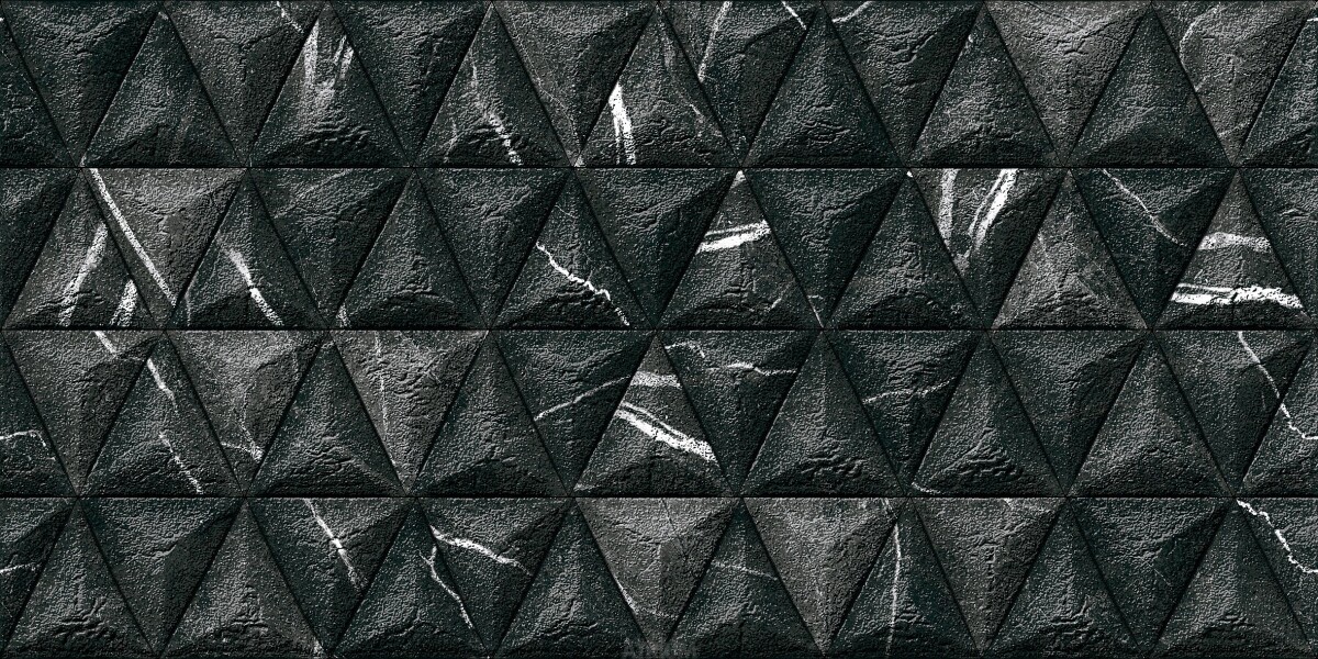 Керамическая плитка Cube Ceramica Hardrock Trigon Dark 30*60 УТ000084606