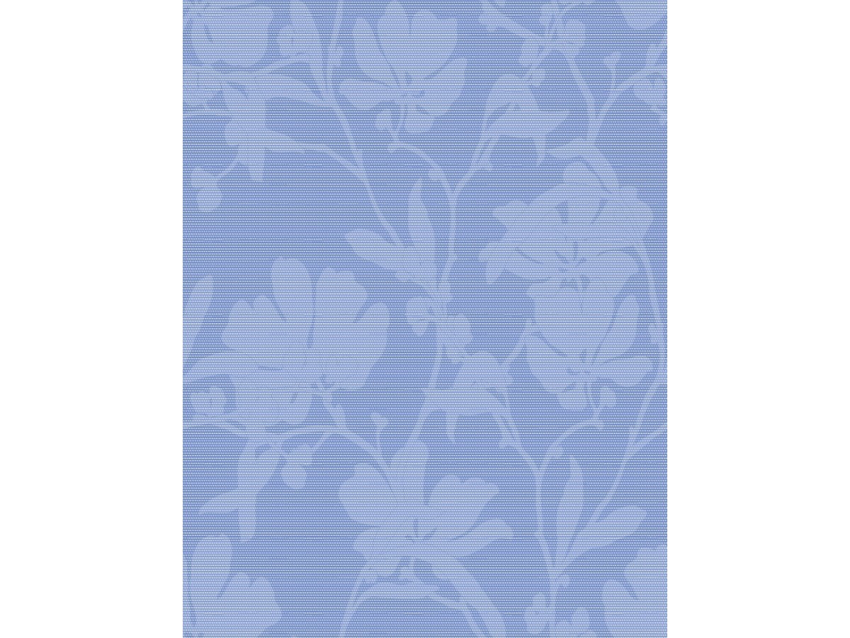 Плитка настенная Lasselsberger Натали 25х33 см матовая голубая