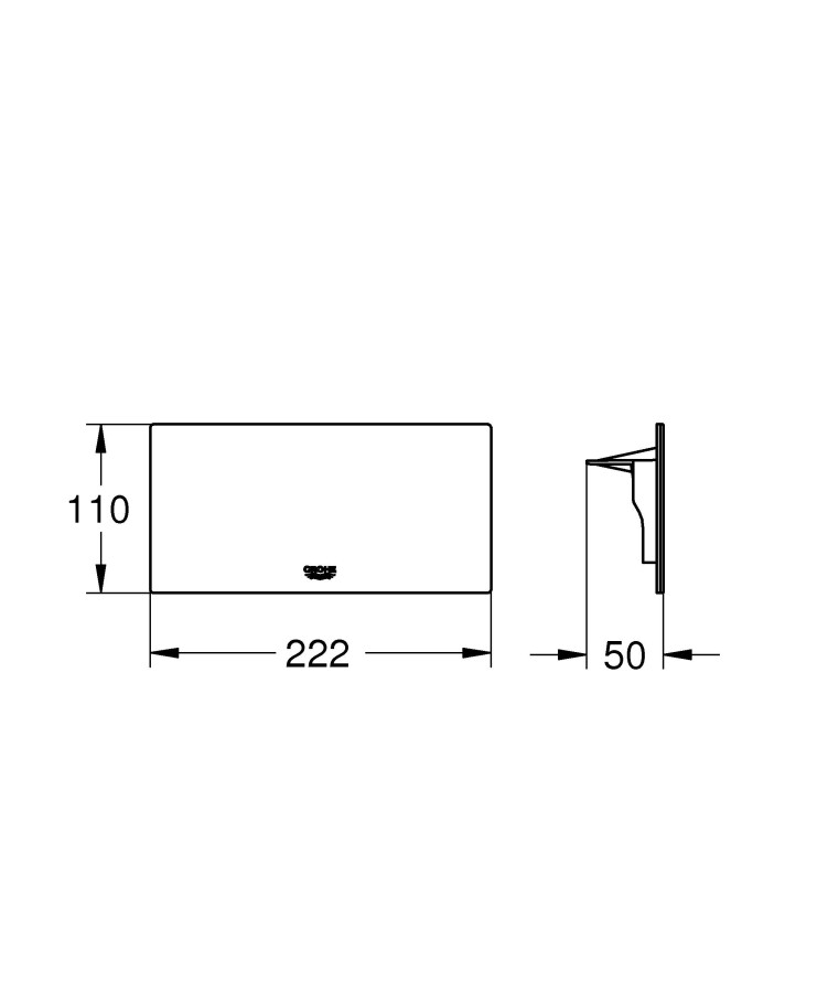 Grohe Plus 40954000 полочка для душа