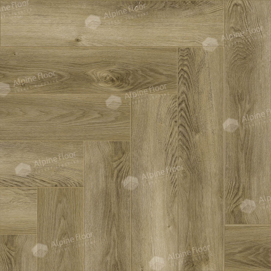 Alpine Floor Parqet LVT Кварцвиниловая плитка Дуб Кастор ECO 16-34 590 х 118 х 2.5 mm