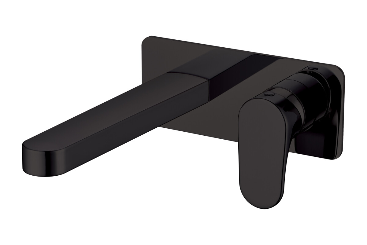 Смеситель для раковины из стены Boheme Spectre Черный матовый 455-B