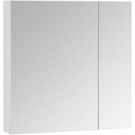 Акватон Асти зеркальный шкаф подвесной 70х13х70 белый 1A263402AX010