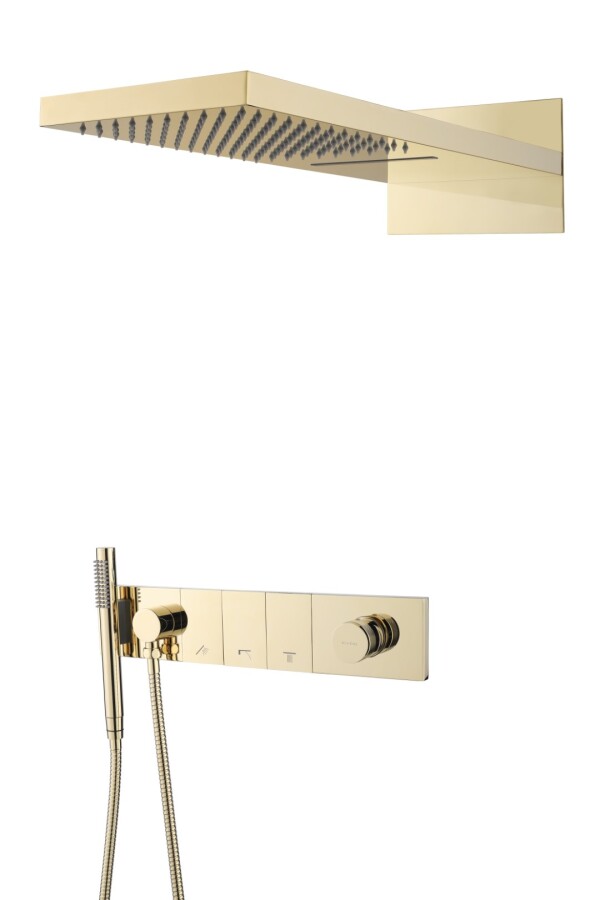 Душевая система трехпозиционная Boheme Zodiac Золото 132-G
