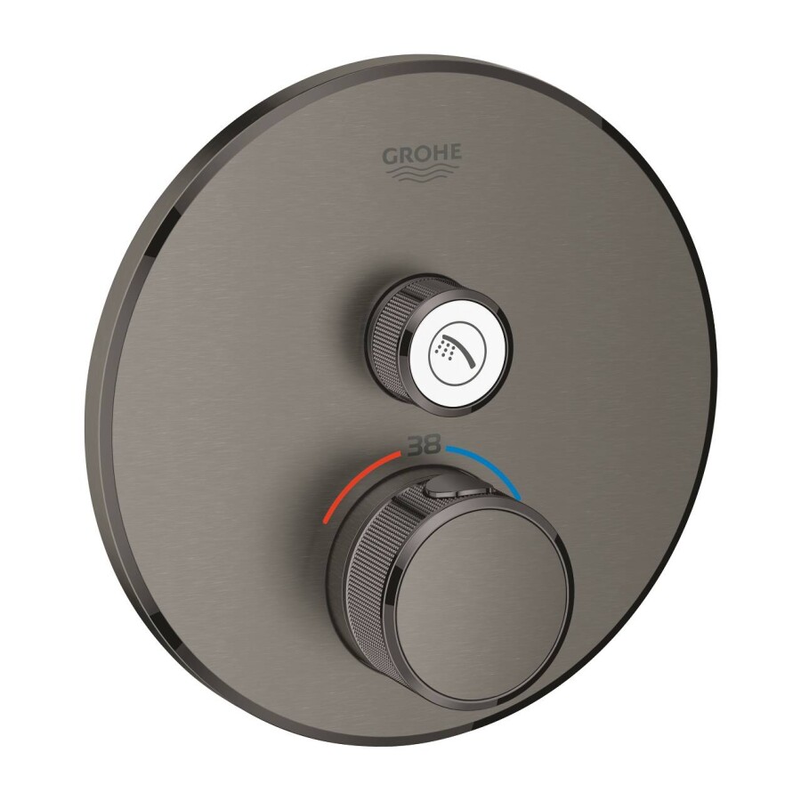 Grohe Grohtherm SmartControl 29118AL0 смеситель для душа темный графит