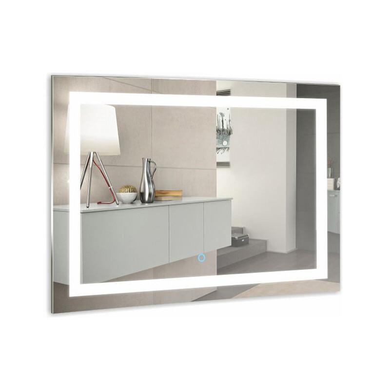 Azario Ливия зеркало 120х80 c подсветкой и диммером, сенсорный выключатель ФР-1758