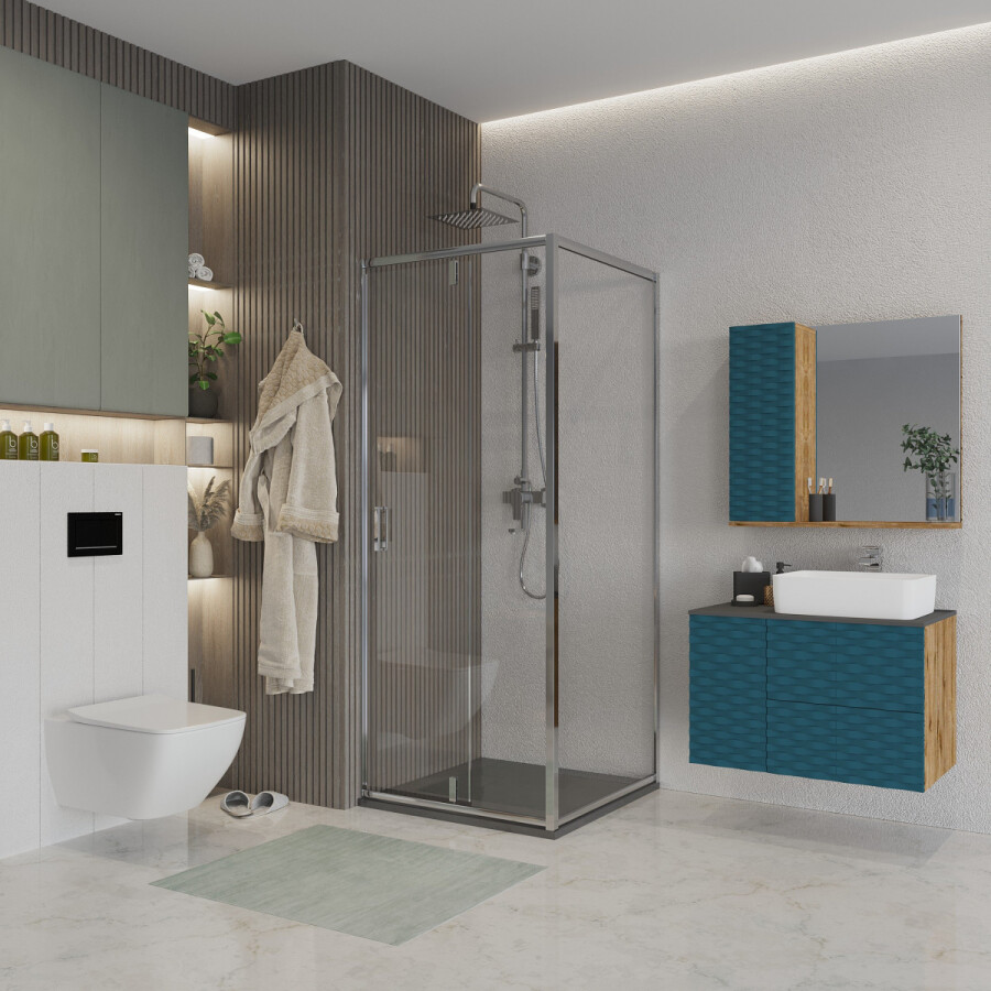Душевой уголок 90x80 Niagara NG-63-9A-A80