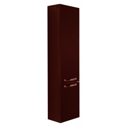 Шкаф-колонна Акватон Ария М подвесной 163 см темно-коричневый