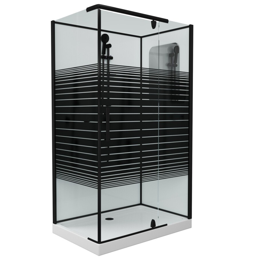 Душевая кабина Grossman Classic GR272QR (120х80х205) дверь распашная,4 места