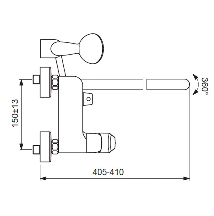 Vidima Balance BA266AA Смеситель для душа