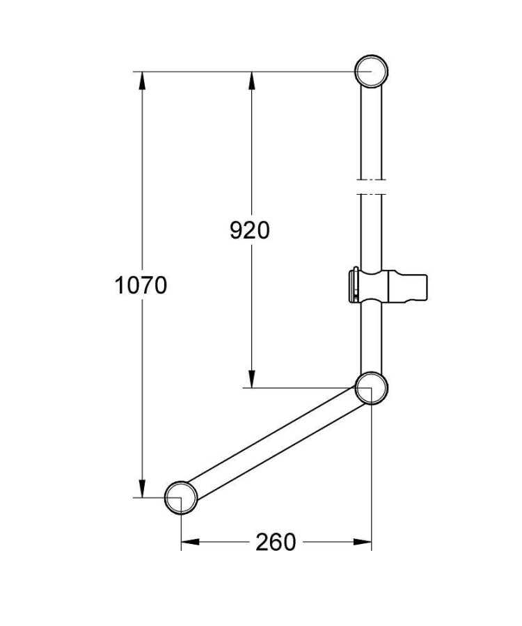 Grohe Relexa neutral 28587000 душевая штанга