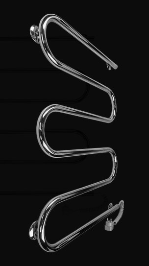 Laris Ш-образный змеевик 25 ПС5 полотенцесушитель электрический 400*800