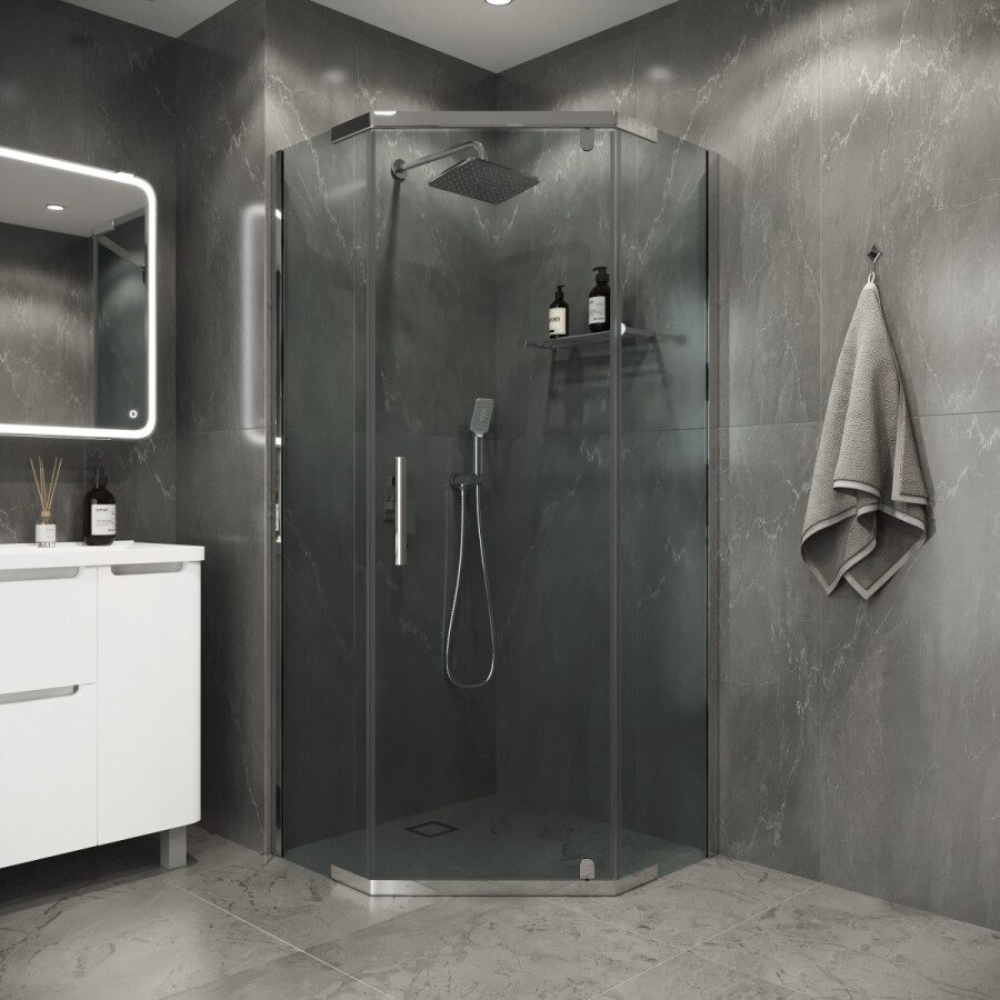 Душевой уголок 100x100 Niagara Eco NG-1010-14D