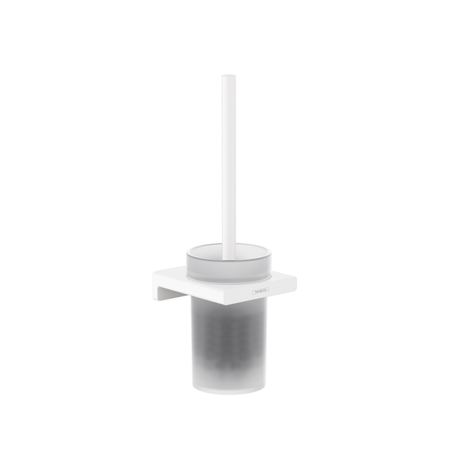 Hansgrohe AddStoris Подставка для туалетного ершика белый матовый 41752700