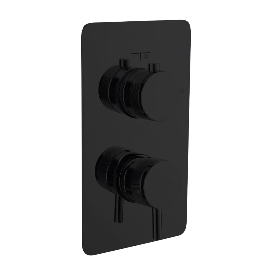 Смеситель встраиваемый 2-х проходной Boheme Cell Black 135-2-B