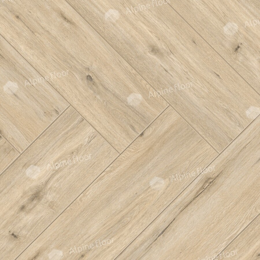 Ламинат Alpine Floor Herringbone 8 Pro (NEW), LF102-01A Дуб Лион 606 х 101 х 8 mm
