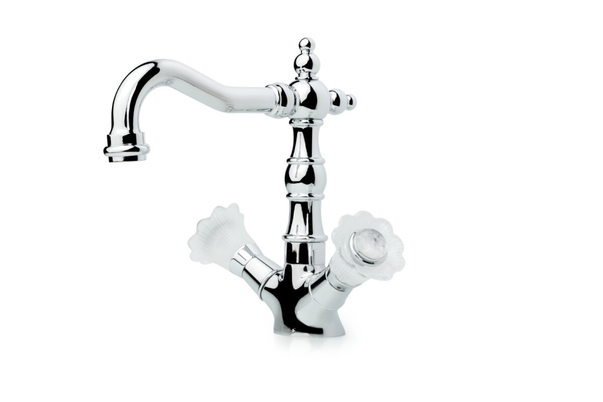 Смеситель для раковины высокий Boheme Сamelia Хром 272-Camelia