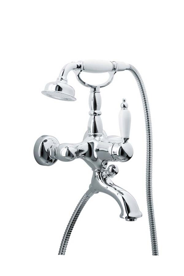 Смеситель для ванны с душевым комплектом Boheme Tradizionale Cromo Хром 263