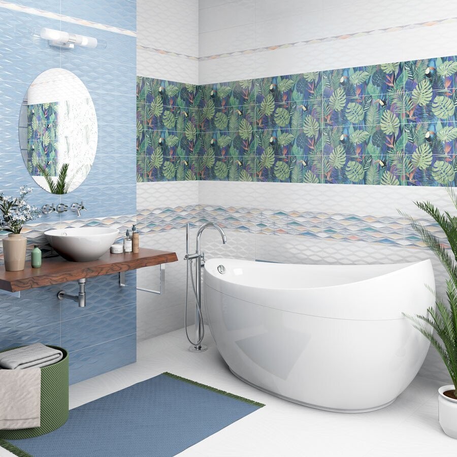 Alma Ceramica Jungle панно 400*600 PWU11JGL1