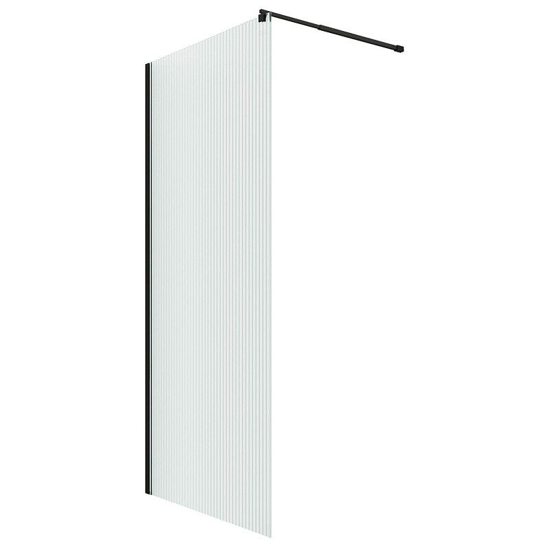 Душевая перегородка Loranto Walk-in 120х200 CS-Z02В-120 профиль черный матовый