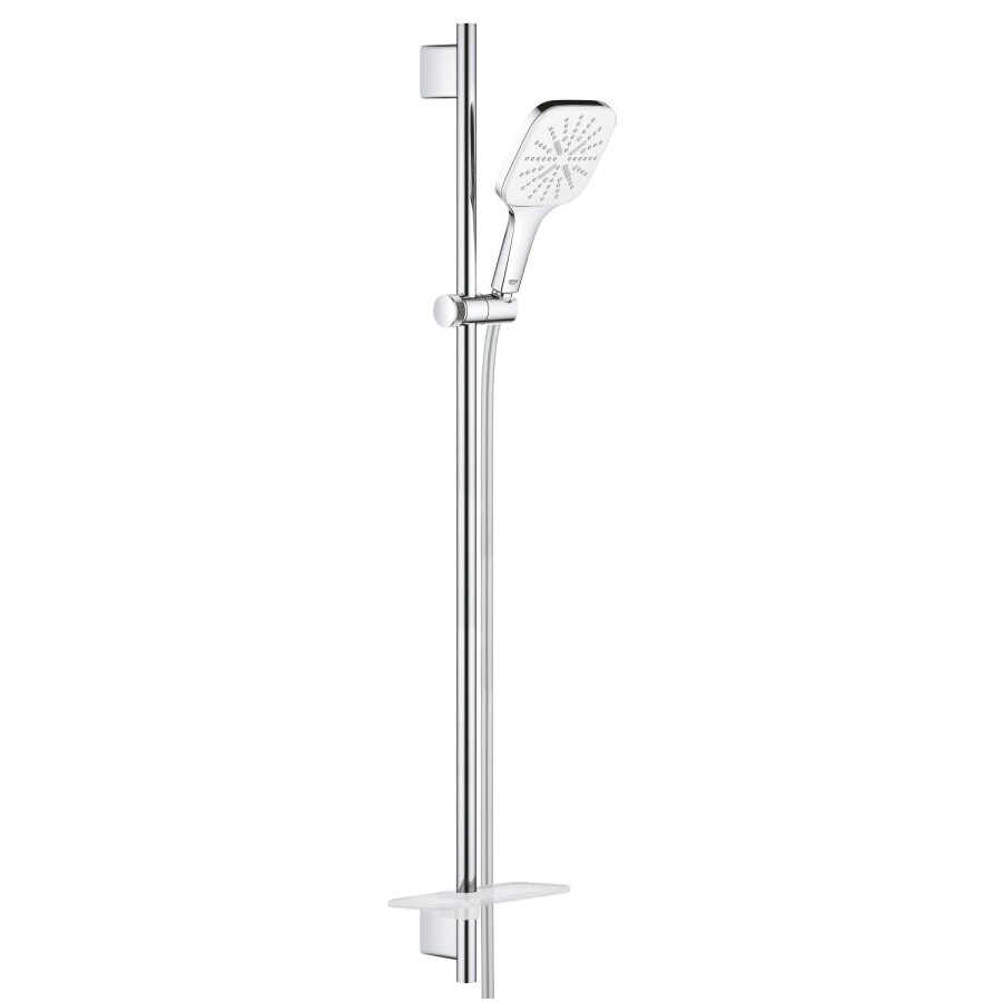 Grohe Rainshower SmartActive 130 Cube 26586LS0 душевой гарнитур белая луна