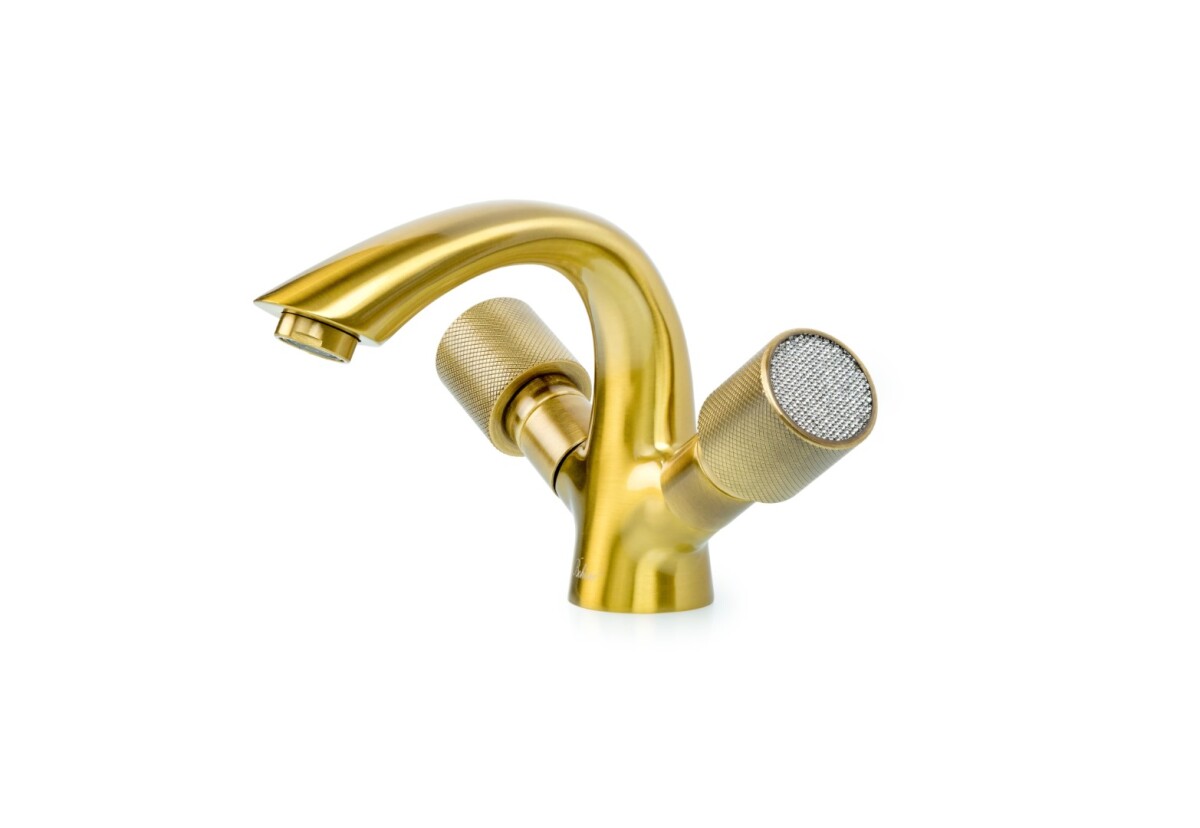 Смеситель для раковины Boheme Royal Cristal Бронза 311-Royal/CRST