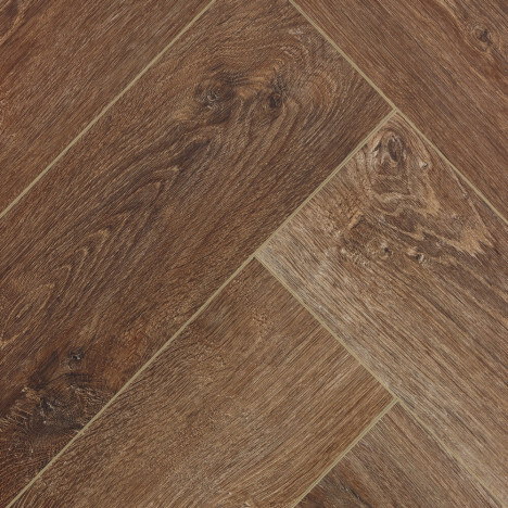 Водостойкий SPC ламинат CronaFloor Herringbone 4V Дуб Тулуза H001 640*128*4.5 мм