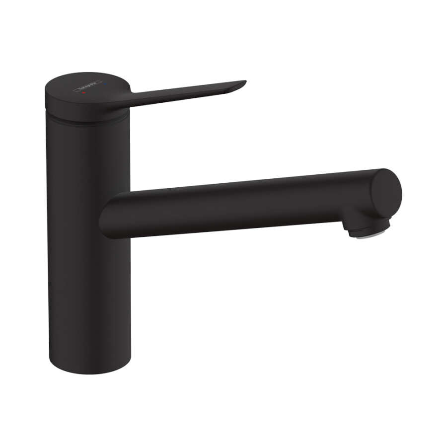 Hansgrohe Zesis M33 Кухонный смеситель 150 1jet черный матовый 74802670